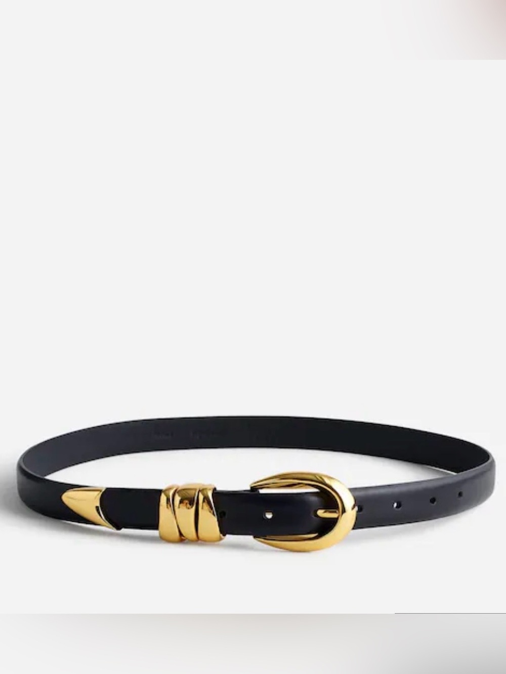 NWT Madewell Triple Metal Keeper Belt
